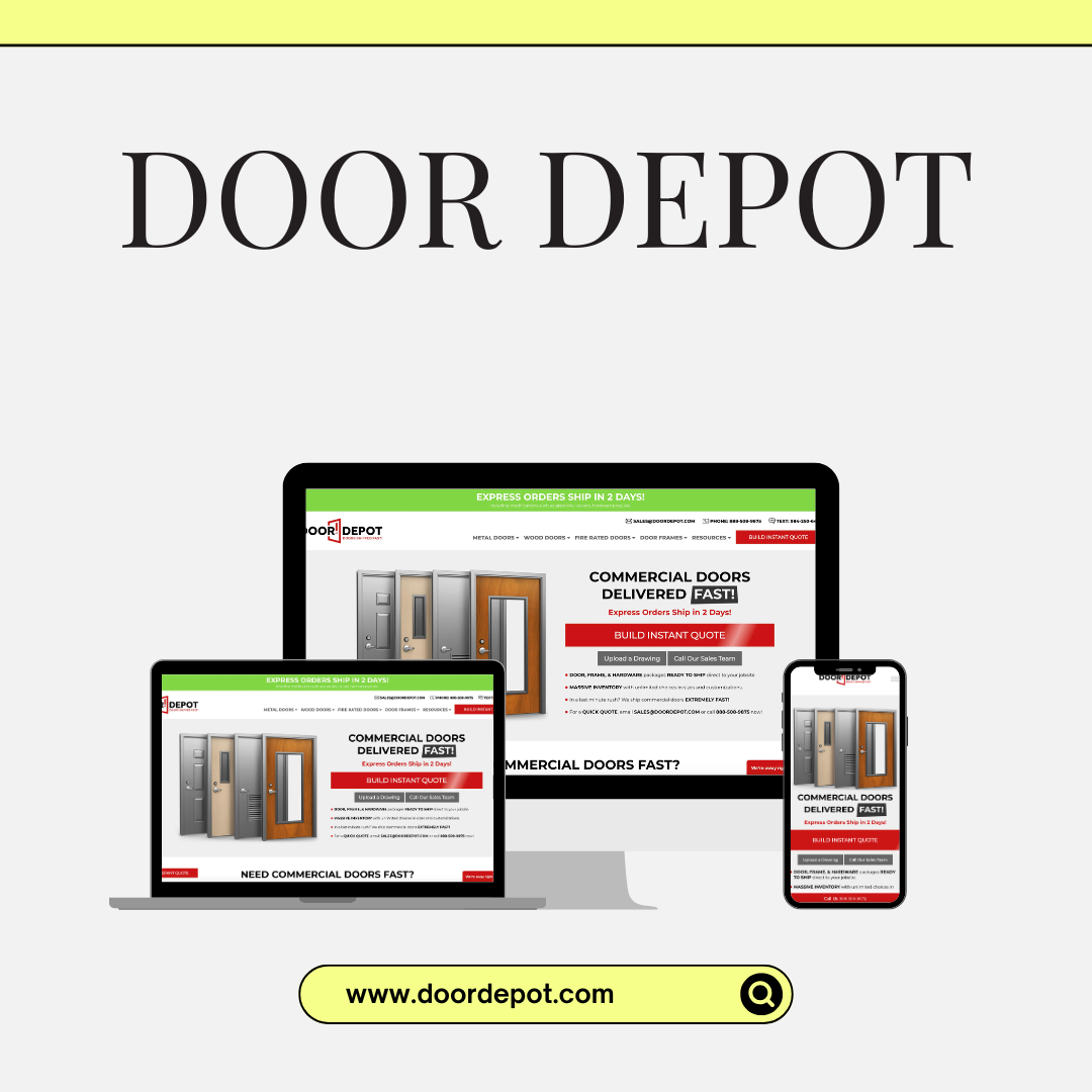 Door Depot commercial door configuration platform